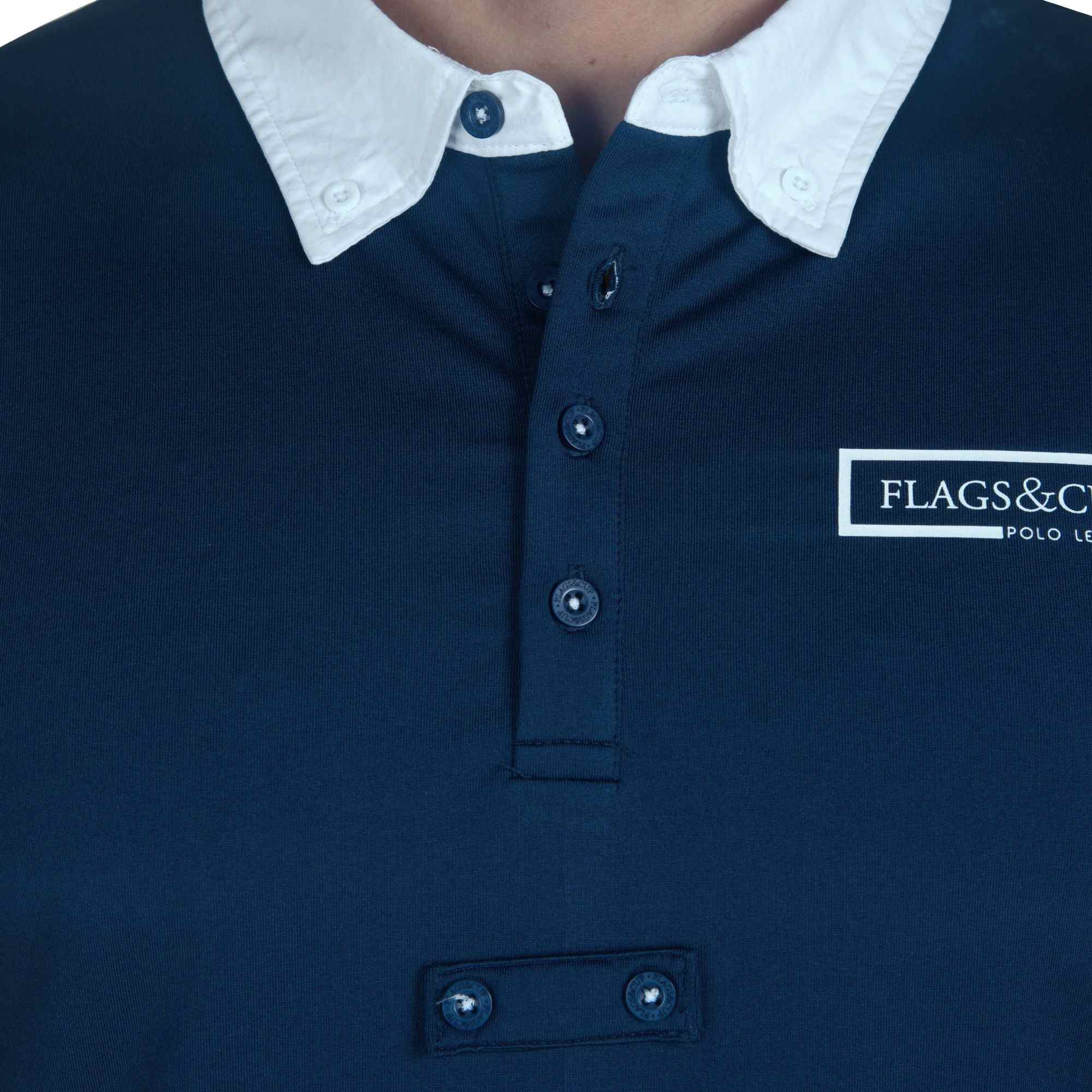 Polo Enfant Cartago manches courtes Flags & Cup Bleu marine Polo Enfant Cartago manches courtes Flags & Cup Bleu marine