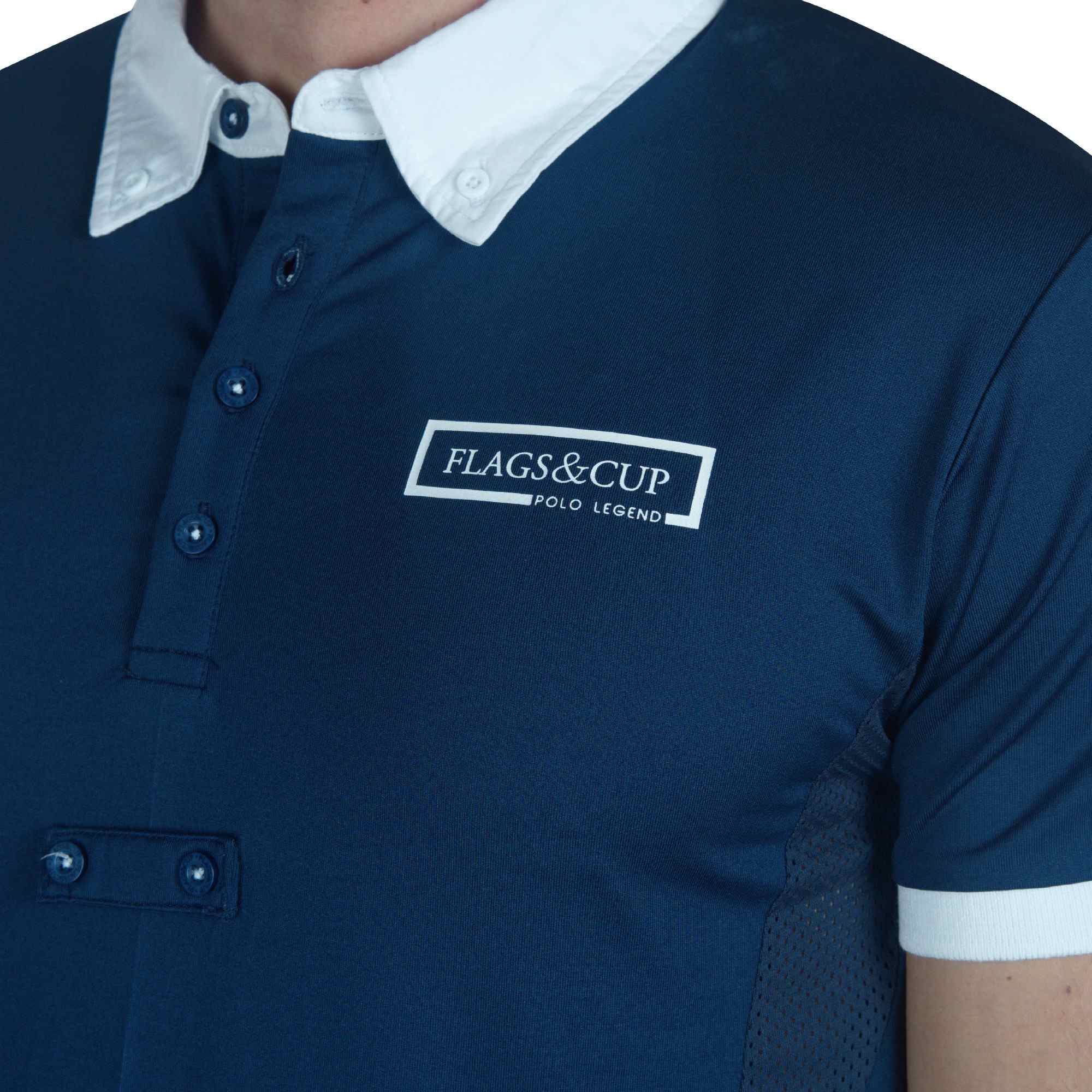 Polo Enfant Cartago manches courtes Flags & Cup Bleu marine Polo Enfant Cartago manches courtes Flags & Cup Bleu marine