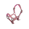 Cabo de cabeça em couro Pink Hobby Horsing - HKM - Rosa