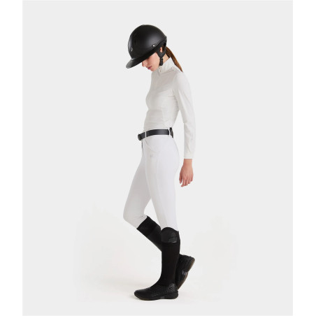 X-Prime calças de equitação knee grip feminino Horse Pilot mulher