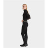 X-Prime calças de equitação knee grip feminino Horse Pilot mulher - Preto