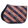 Manta de sela HV Polo Gwenny print GP - Marinho / camelo