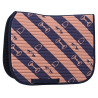 Manta de sela HV Polo Gwenny print DR - Marinho / camelo