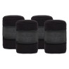 Bandagens de lã HV Polo Hela - Preto