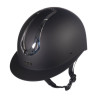 Capacete Illusion Basic - HKM - Preto / prata