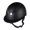 Capacete Alarion Basic - HKM - Preto / prata