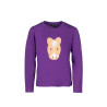 Polo de manga comprida Amina HKM - Lilás escuro