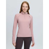 Polar com gola de fecho LeMieux Frances mulher - Rosa selvagem