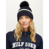 Gorro Dean Pom Pom Tommy Hilfiger Equestrian - Céu do deserto