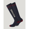 Meias de equitação Drexel College Tommy Hilfiger Equestrian - Regata vermelha