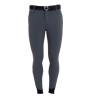 Calças homem slim fit com grip no joelho Equestro - Asfalto