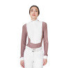 Polo de concurso feminino em tecido técnico de inverno Equestro mulher - Galhada