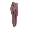 Leggings feminina de cintura alta em tecido técnico monograma Equestro mulher - Galhada