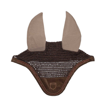 Orelheira em crochê com strass Equestro