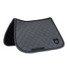 Saddle pad de salto em lã técnica Equestro - Mistura cinza