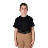 T-shirt infantil Sporty & Chic em algodão Equestro criança - Preto