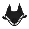 Capa de orelhas Double Stripes em tecido técnico Equestro - Preto