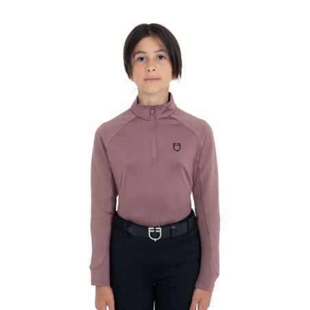Base layer infantil unissex em tecido técnico Equestro