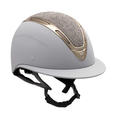 Capacete Apocalypse feminino com casco revestido e strass homologação Astm F1163-23 Equestro mulher