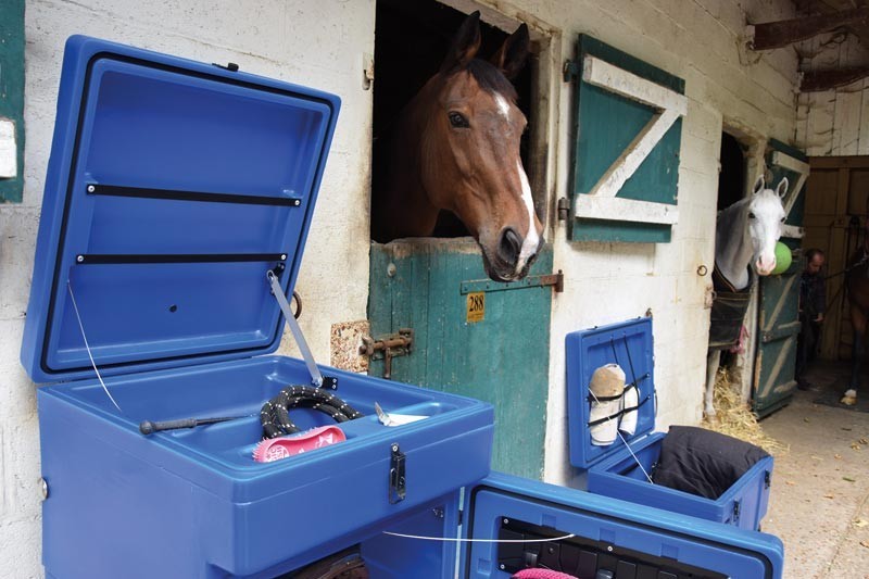 Baú de Transporte Vertical com Rodas La Gée Azul