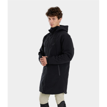 Casaco integral quente longo de equitação masculino Horse Pilot homem