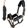 Conjunto de cabrestos Phoenix Waldhausen - Preto