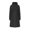 KLMary casaco impermeável acolchoado para mulher Kingsland - Preto