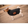 Manta polar para cão Diagonal Paddock - Preto