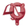 Suporte de cabeçada metálico Waldhausen - Vermelho cereja