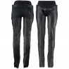 Chaps de couro Blake Horze - Preto