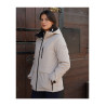 Parka impermeável feminina Safa Flags & Cup mulher - Bege