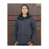 Parka impermeável feminina Safa Flags & Cup mulher - Preto