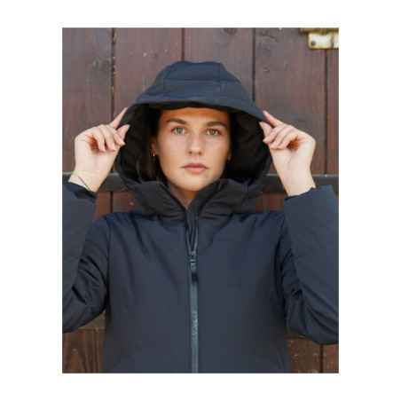 Parka acolchoada feminina Sarnen Flags & Cup mulher