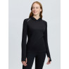 Camisola técnica com capuz Heidi LeMieux - Preto