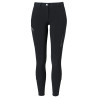 Calças de montar em softshell Bond Mountain Horse mulher - Preto