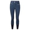 Calças de montar em denim Dream Mountain Horse mulher - Azul denim