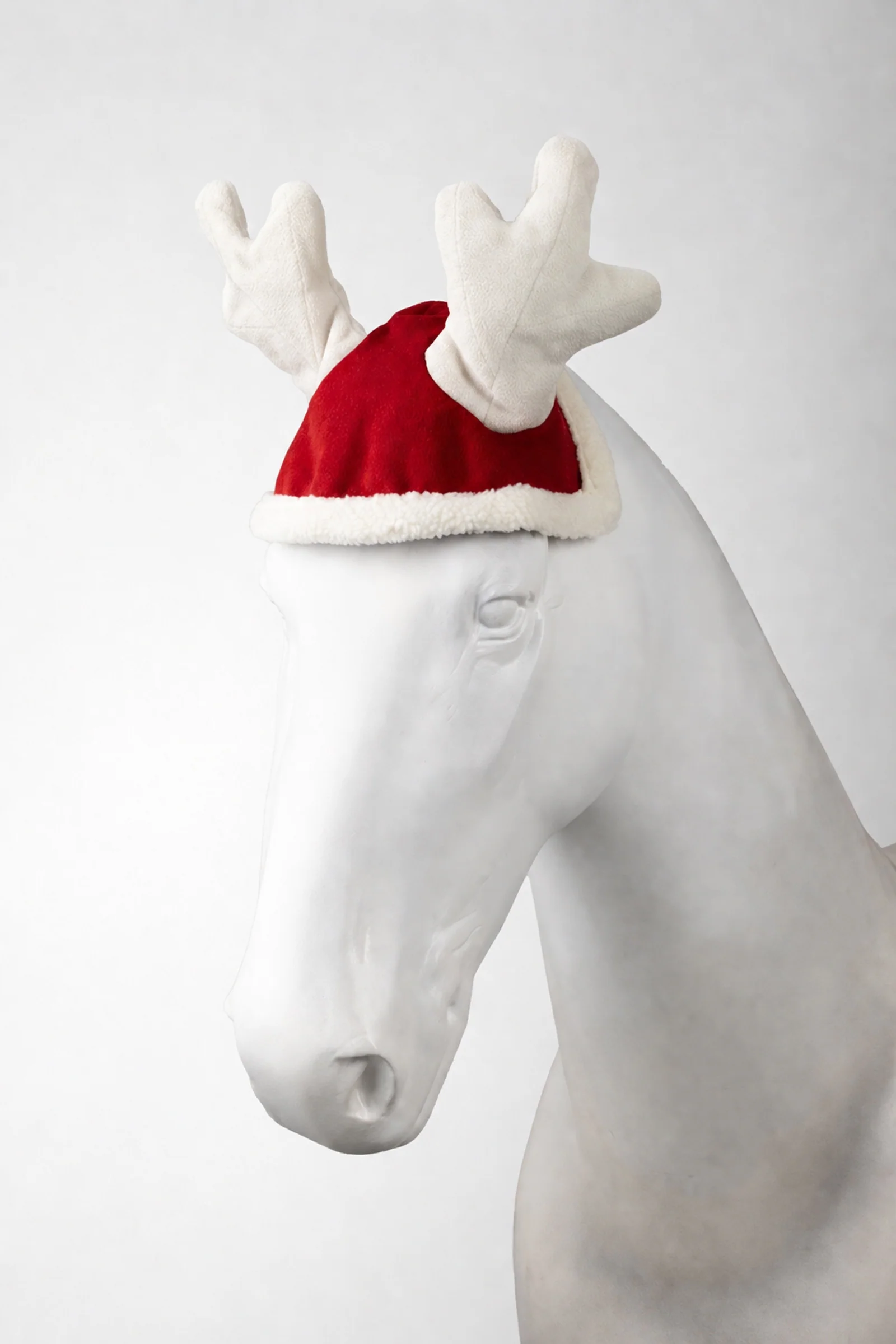 Gorro de Natal rena Horze Vermelho