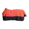 Manta de exterior Imperial Riding Limited Fleece com pescoço - Laranja / marinho