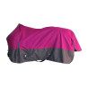 Manta de exterior Imperial Riding Limited Fleece com pescoço - Framboesa / cinza