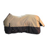 Manta de exterior Imperial Riding Limited Fleece com pescoço - Bege / cinza