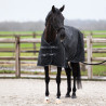 Manta exterior Imperial Riding Limited 100 g com pescoço - Preto
