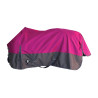 Cobertor exterior Imperial Riding Limited Fleece sem pescoço - Framboesa / cinza