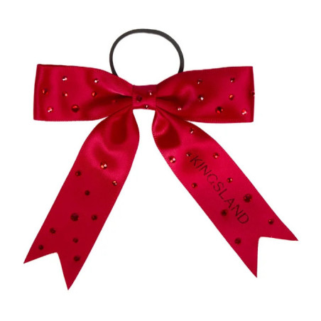 KLMonroe Laço vermelho com cristais Swarovski Kingsland