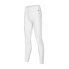 KLKristin Calças de montar femininas modelo A com F-Grip Pull Up Kingsland mulher - Branco