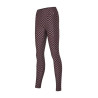KLKristin Calças de montar femininas modelo A com F-Grip Pull Up Kingsland mulher - Vinho de ameixa