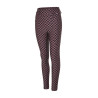 Calça de equitação Pull-Up F-Grip para meninas Kingsland KLKrissy criança - Vinho de ameixa
