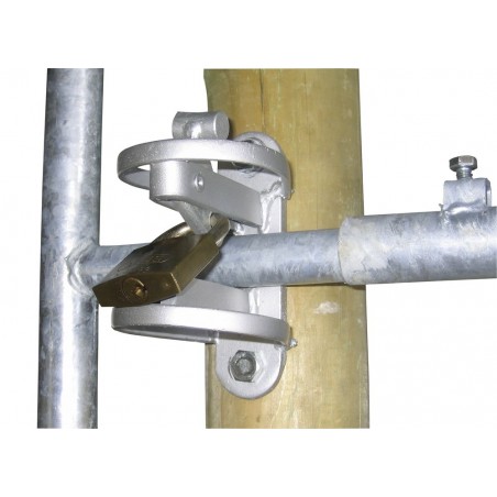 Opção de fecho com cadeado para barreira de pasto Kerbl