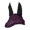 Capuz antimoscas Lugano Elegant - HKM - Preto / lilás escuro