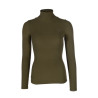 Camisola de gola alta Montalcino - HKM - Verde-oliva