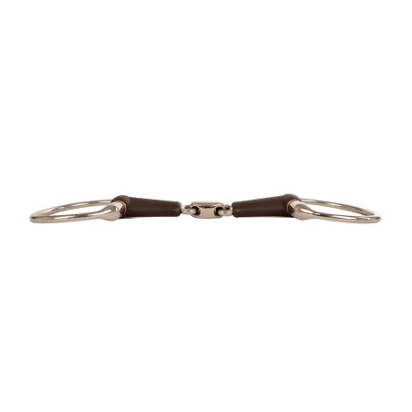 Bocado oliva Flex dupla fratura médio 18 mm 14,5 cm